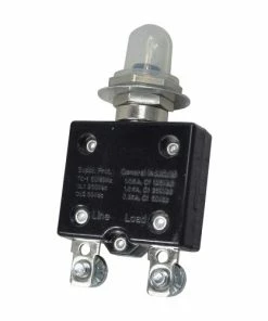 Hot Sale 🥰 Mon Ster 50 Amp (50A) 125/250VAC / 50VDC Push-Button Reset Circuit Breaker 🛒 -Auto Parts Sales Shop p49 8280 3